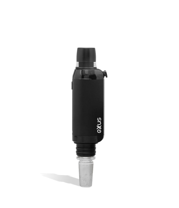 Black rig mode front view Exxus Vape VRS 3 in 1 Vaporizer on white background
